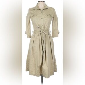 Massimo Dutti Belted Dress